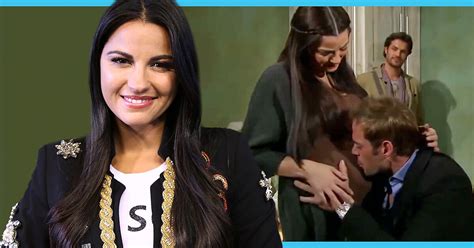 Maite Perroni Luci Una Tierna Pancita De Embarazo En Triunfo Del Amor