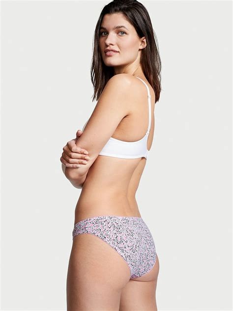 Pamuk Bikini Külot Beyaz Üzüm Kalp VS Victoria s Secret VSL