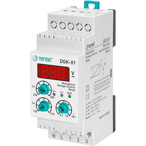 Over Voltage Control Relay Dgk Tense Electronic Under Voltage