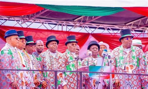 List Of PDP Chieftains At Bayelsa Presidential Rally