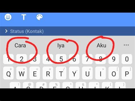 Cara Mengaktifkan Teks Prediktif Ketik Cerdas Di Keyboard Hp Samsung