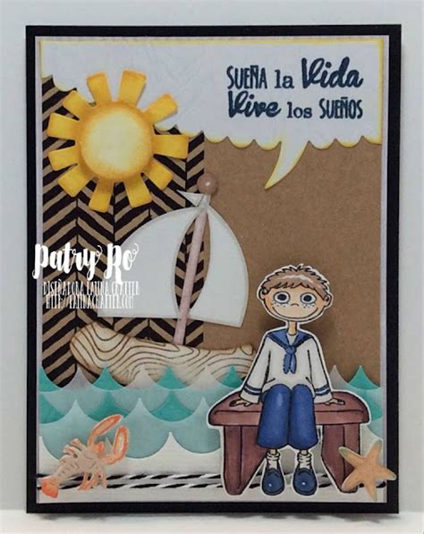 Latina Crafter Sellos en Español Desde el Taller de Patry Tarjeta