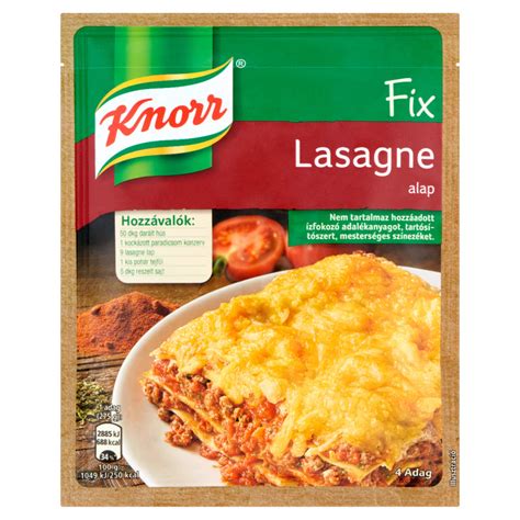 Top Imagen Knorr Lasagne Recept Abzlocal Fi