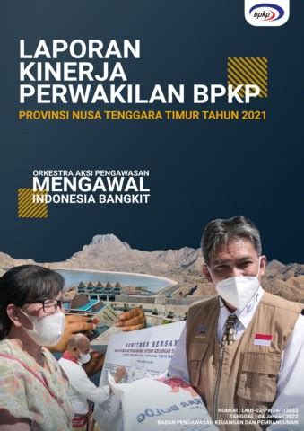 Laporan Kinerja Perwakilan Bpkp Ntt Tahun Pempekkapalselemasli