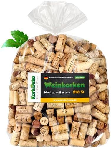 250 Gebrauchte Weinkorken Wein Korken Flaschenkorken Naturkorken