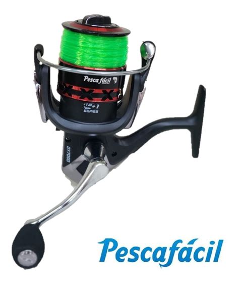 Carrete Pescafacil Dolphin 7000 Agua Salada Mar Pesca Orilla