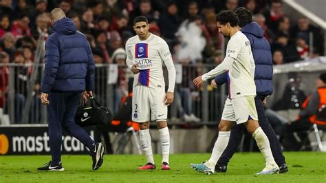 PSG Hakimi Marquinhos et Mukiele forfaits à beIN SPORTS