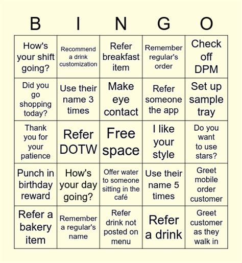 Google Docs Bingo Card