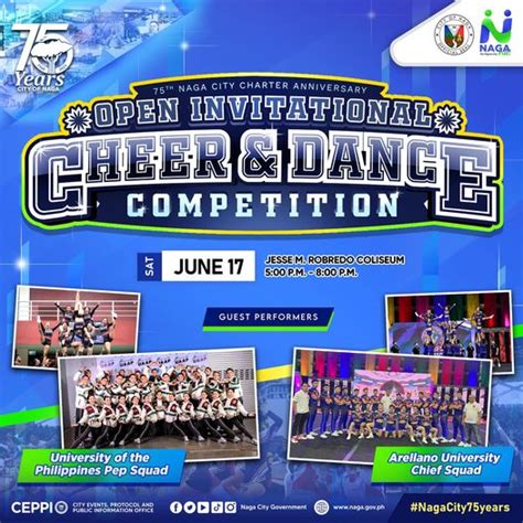 Open Invitational Cheer and Dance Competition – CITY OF NAGA