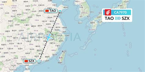 CA7970 Flight Status Air China Qingdao To Shenzhen CCA7970