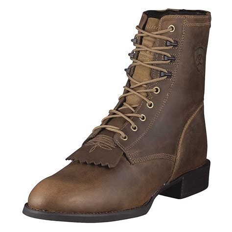 Ariat Mens Heritage Lace Up Roper Western Boots Academy