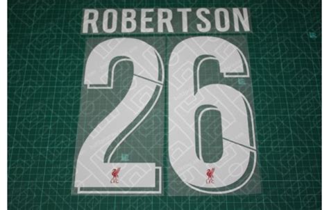 Liverpool Robertson Homekit Nameset Printing