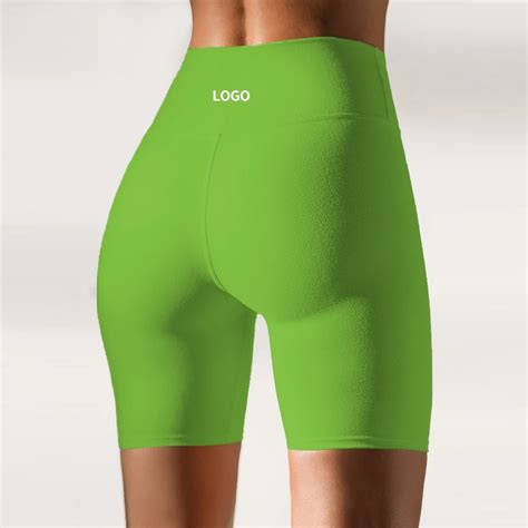 Miqi Activewar High Waist Cycling Yoga Shorts Running Apparel Butt