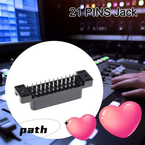 Path อะแดปเตอรซอกเกต แจค 21 PINS 21 พน เชอมตอพอรต ตวเมย PCB