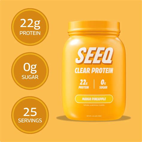 Strawberry Lemonade Clear Whey Isolate Protein Seeq