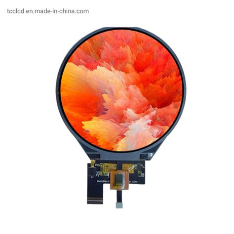 3 4 Inch 800X800 IPS Round LCD Screen Ili9811 Driver 39 Pin Mipi TFT