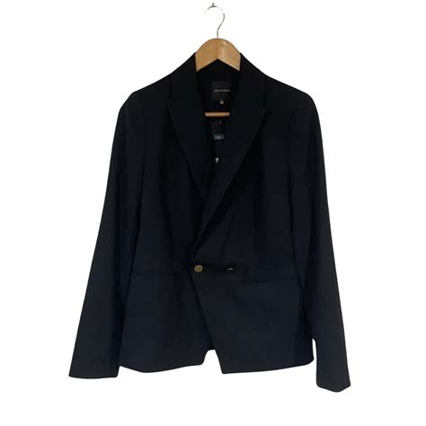 Portmans Womens Size 10 Navy Blue Blazer