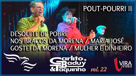 Pout Pourri Sertanejo Carlito Baduy E Taquinho Vol Youtube