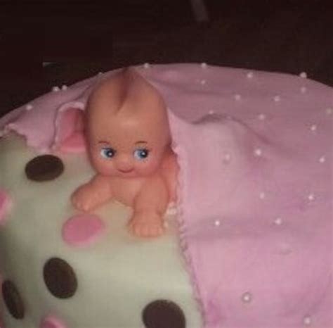 BABY SHOWER Naked Baby Cake Decoration Etsy