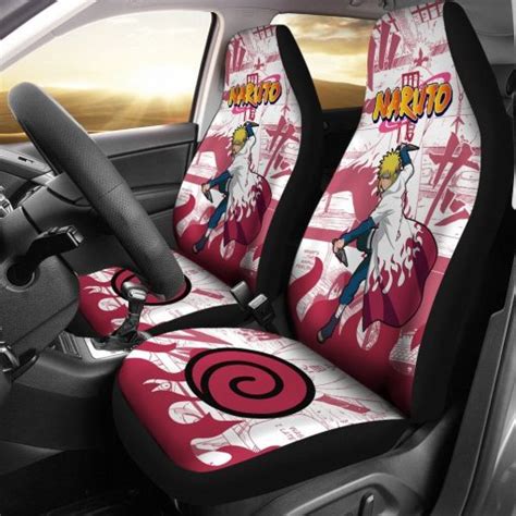 Naruto Minato Namikaze Car Seat Covers V3