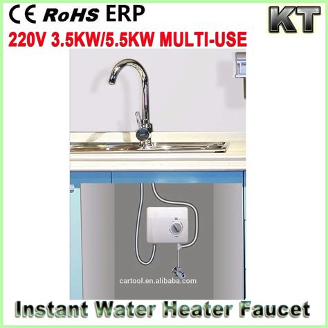 Under The Sink For Bathroom Kitchen Instant Electric Tankless Hot Water