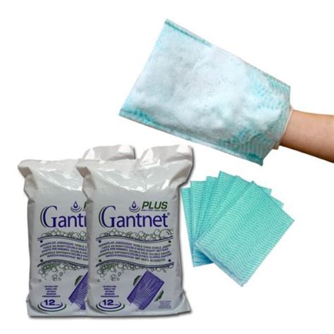 Рукавицы пенообразующие двусторонние GANTNET PLUS (12 шт.) для личной ...