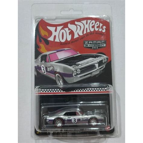 Hot Wheels Custom 67 Pontiac Firebird Zamac Edition 2023 Mail In