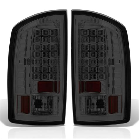 Ajp Distributors Replacement Smoked Lens Chrome Housing Led Led Brake Tail Lights