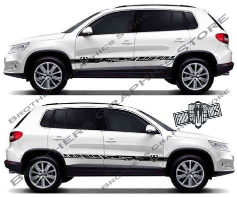 Emblem Graphics Vinyl Graphics For Vw Tiguan Decals Vw Vinyl Decals