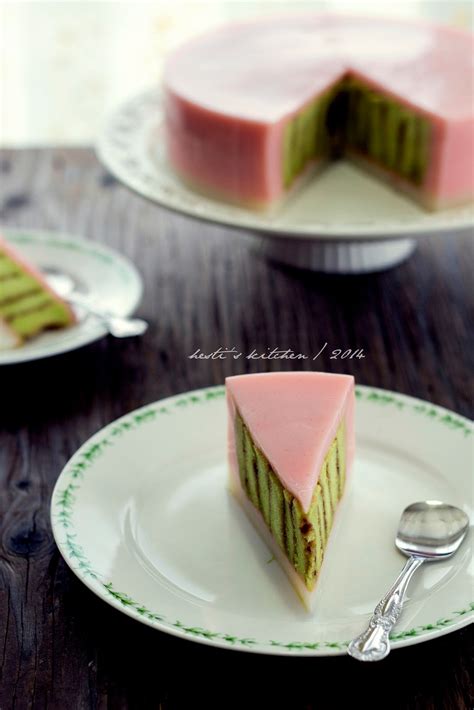 HESTI S KITCHEN Yummy For Your Tummy Puding Cake Pandan