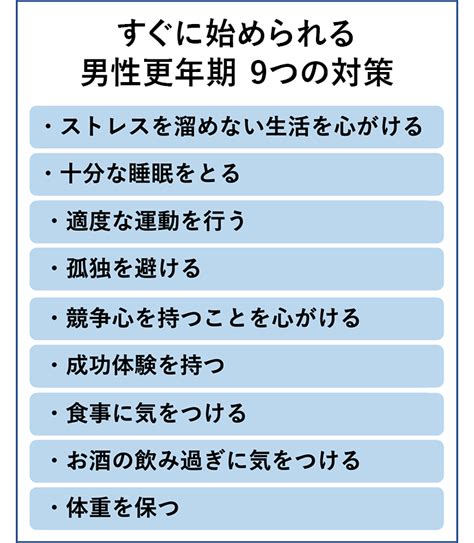 男性更年期の9つの対策。原因から本質的な改善方法を専門家が詳しく解説 Puravida