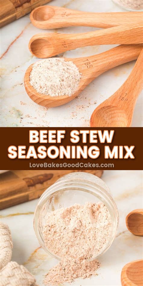 Skip The Store Bought Packets This Quick And Easy Beef Stew Seasoning Mix Helps Creat Beef