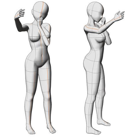 Collection Of Selfie Poses CLIP STUDIO ASSETS Clip Art Library