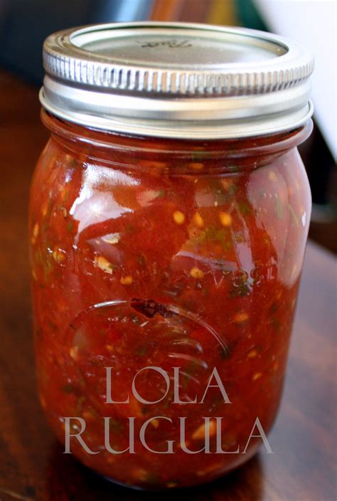 Chunky Tomato Salsa Canning Recipe Salsa Canning Recipes Tomato Salsa Canning Fresh Tomato