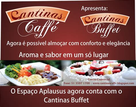 Cantinas Caff Buffet Grill Tch Cantinas Buffet Agora