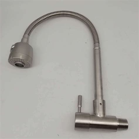 Irder New Design Stainless Steel Wall Mounted Hotel Restaurant Kitchen Lavatory Hot Cold Water