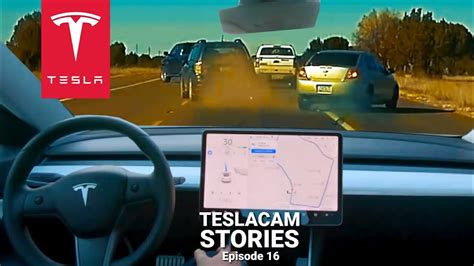 Tesla Autopilot Predicts Crash Compilation Teslacam Stories Youtube