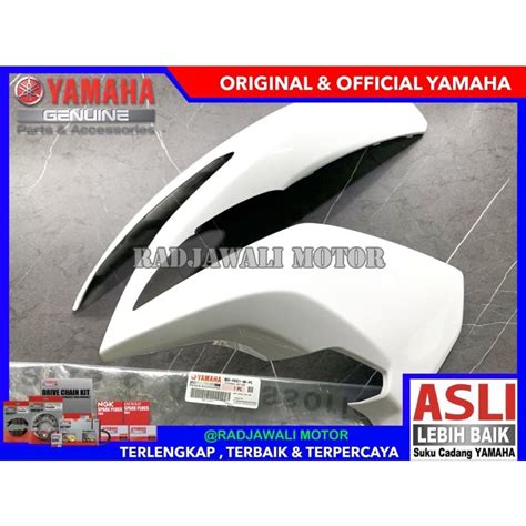 Jual BODY COWLING COVER LAMPU DEPAN KIRI AEROX R 155 PUTIH 2020 ASLI