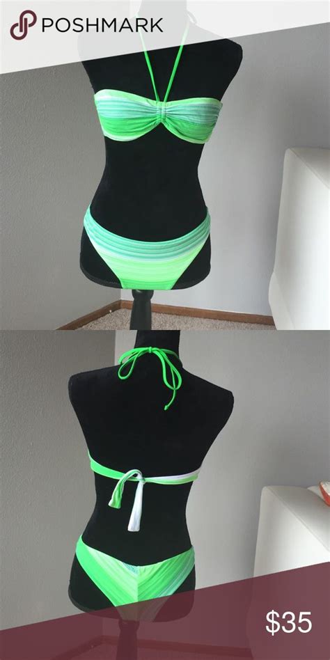Calzedonia Lime Green Bikini Bikinis Lime Green Bikini Lime Green
