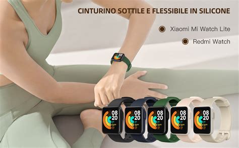 MoKo Cinturino Compatibile Con Xiaomi Mi Watch Lite Redmi Watch