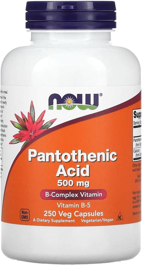 Amazon Pantethine 600 Mg 60 Softgels Pack Of 2 Health Household