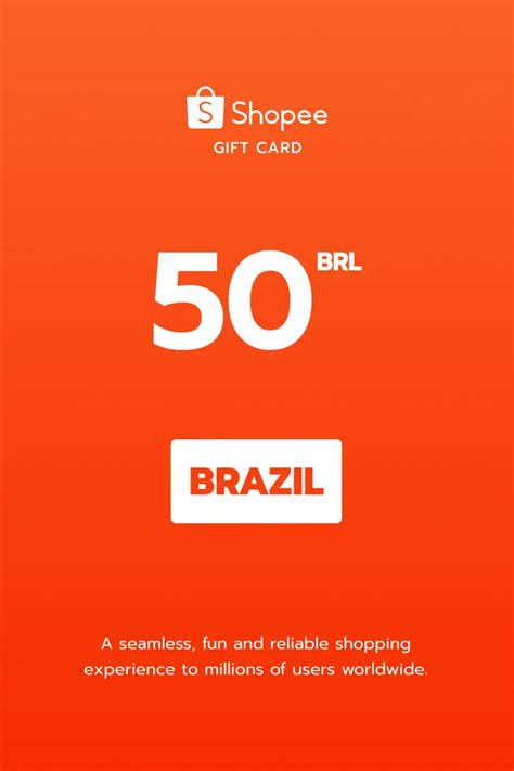 Buy Shopee Brl Gift Card Brazil Digital Key