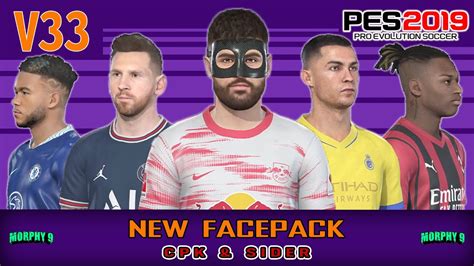 Pes New Facepack V Cpk Sider Version Face Mixed Youtube