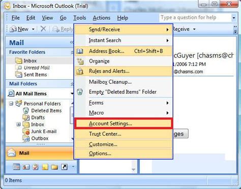 How To Configure A Webmail Account To Outlook Devki Infotech