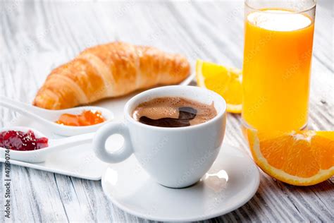 Continental Breakfast Stock Photo Adobe Stock