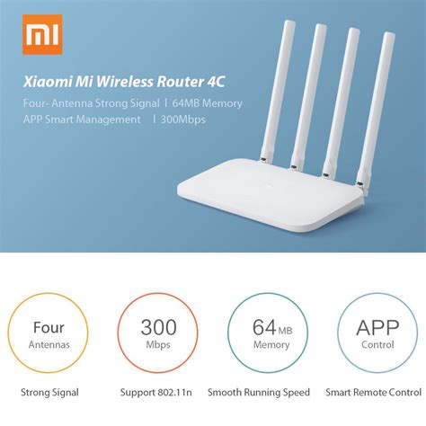 Cheap Original Xiaomi Mi Wifi Router C Ram B G N Ghz