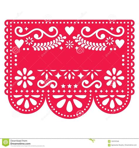 Papel Picado Templates: Beautiful Mexican Folk Art Decorations - GRAPHICOLD