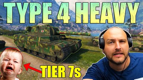 Powerful Against Lower Tiers Type 4 Heavy World Of Tanks Youtube