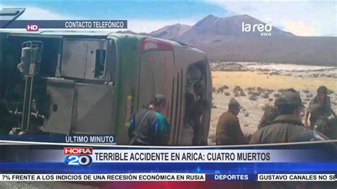 Terrible Accidente En Arica Cuatro Muertos YouTube