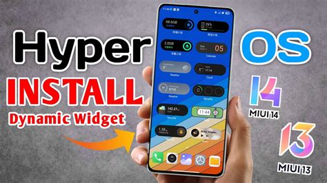 Install HyperOS Dynamic Widgets On Miui 14 Or Miui 13 Support Any